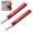 Red - 2pc, variant on 2 Pack Marker Pen for Restoring Faded Grave Inscriptions, Fast-Drying Stone Touch Up Pen, Paint Markers for Granite Headstones Grave Marker Mug, Black