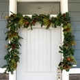 thumbnail image 5 of Village Lighting 9 ft. Pre-Lit LED Garland - Magnolia Leaf, 5 of 7