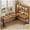 Rustic Brown, variant on 67" Standing Desk with Storage Hutch, Pegboard and Led Lights, L Shaped Computer Desk, Stand Up Corner Office Desk