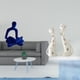 thumbnail image 2 of Figura Abstracta De Gato Humano, Estatua Pensadora, Esculturas De Pareja De Animales, Colección De Arte, Adorno De Escritorio Para Oficina, Bar, Boda, Comedor, Repisa, Mesa Coleccionable,, 2 of 8