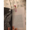 thumbnail image 3 of Bookmarks cute animals/flower/food/plants/unicorn shape bookmark paper clips (HTOOQ), 3 of 5