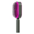 thumbnail image 1 of TISHITA Lady Detangling Hair Brush Massaging Shaping Creative Styling Tools Hairdressing Rose Red, 1 of 8