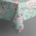 thumbnail image 3 of Pioneer Flower Floral Print Pattern Rectangle Tablecloth 60"x84",Waterproof Polyester Rectangle Table Cloth, Wipeable Spillproof Polyester Tablecloth for Dining, Camping, Indoor and Outdoor, 3 of 5