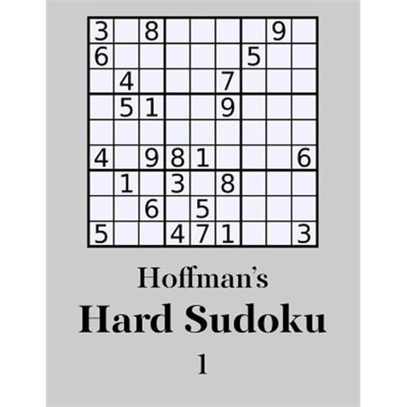 Pre-Owned Hoffman's Hard Sudoku 1 : 250 Challenging Puzzles