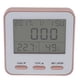 thumbnail image 1 of Termómetro digital higrómetro, termómetro digital higrómetro reloj termómetro digital temperatura medidor de humedad durabilidad extendida, 1 of 8