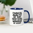 thumbnail image 4 of CafePress - Financial Analyst Fantasy Football Manager Mugs - 11 oz Ceramic Mug - Novelty Coffee Tea Cup, 4 of 6