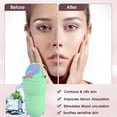 thumbnail image 4 of Ice Roller Mold, Upgrade Ice Face Mold for Face and Eye Skin Care, Reusable Silicone Facial Ice Mold for Face Skin Brighten Tighten - Green, 4 of 6
