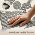 thumbnail image 6 of ODIKA 8'x10' Washable Area Rug Personalized Image Text Frame Border Alfombra Diatomaceous Exact for Living Room, Under Sectional, Family , Durable, Non-Slip, 6 of 7