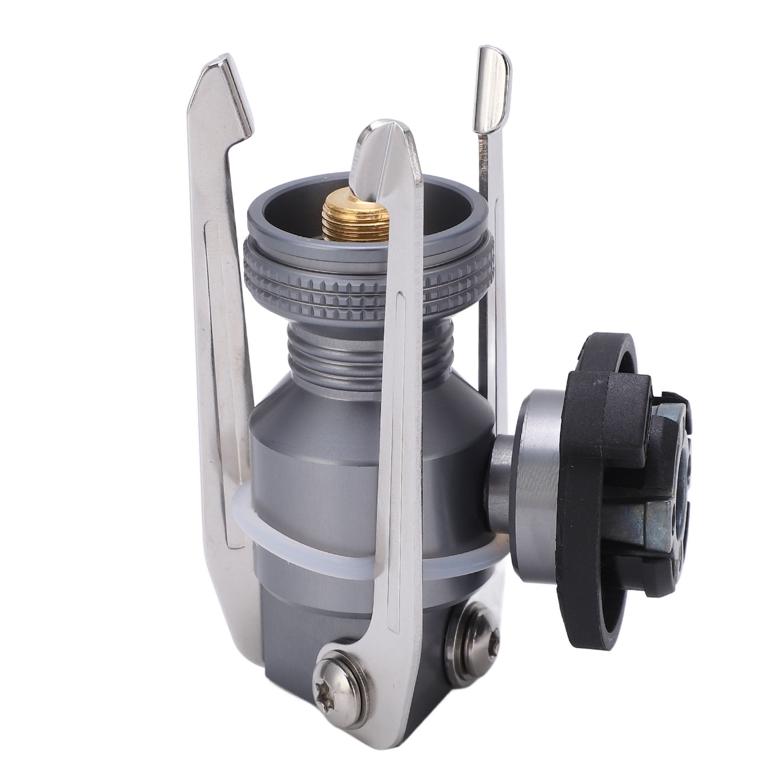 Soporte Universal Stanley FatMAX Para Niveles Láser - Plataforma Pivotante, Ajuste Fino, Correa De Goma, Compatible Con Múltiples Modelos