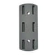 thumbnail image 1 of Soporte de montaje de regleta adhesiva | Organizador de enchufe autoadhesivo sin taladros | Fijación a la pared para protectores contra sobretensiones, enrutadores, controles remotos | Carga fuerte, 1 of 3