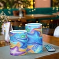 thumbnail image 6 of BZSMCE Flameless Candles LED Lights Cosmic Starscape Creativity Battery Candles, 6 of 7
