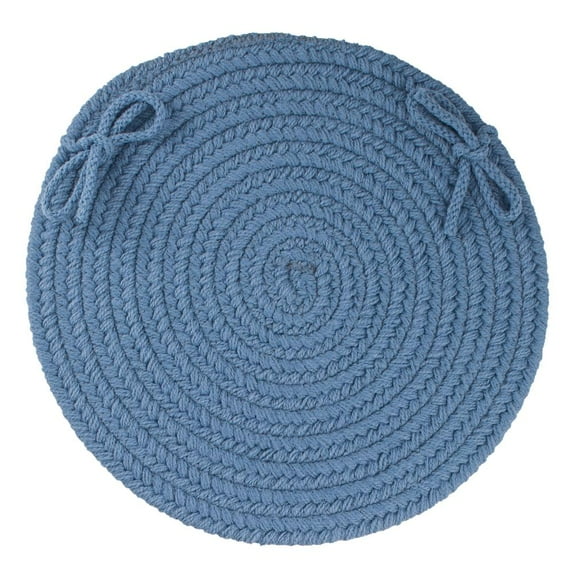Rhody Rug WearEver Marina Blue Poly C/P's Set-of-4