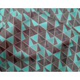 thumbnail image 5 of oneOone Silk Tabby Fabric Triangle Geometric Printed Craft Fabric BTY 42 Inch Wide, 5 of 5