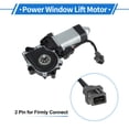 thumbnail image 4 of Motor de elevación de regulador de ventana eléctrica del lado del pasajero delantero derecho de Unique Bargains para Mercedes-Benz Actros TRUCK UE 96-02 No. 0058209142 2 Pines, 4 of 7