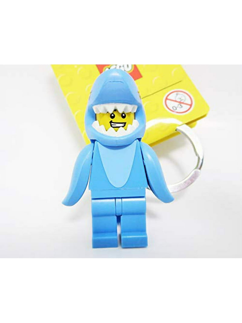 Authentic LEGO Shark Suit Guy Keychain 853666 - Dive into