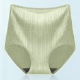 thumbnail image 3 of Litie Women Solid Color Twisted Seamless Panties High Waisted Soft Anti-septic Underpants, 3 of 3