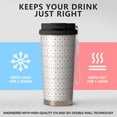 thumbnail image 2 of Modern 18oz Double Drinking Coffee Mug – Vacuum Insulated Stainless Steel Travel Cup with Leakproof Lid, 316 Steel Thermos Tumbler for Hot & Cold Beverages, 2 of 7