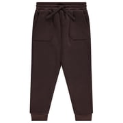 Stitch Stone Boys 3 Pack CVC Fleece Joggers, Soft, Comfortable, and Durable Sweatpants Brown, Size 14