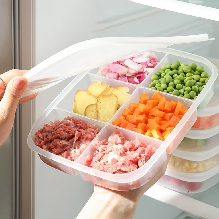 Divided food containers discount
