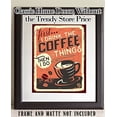 thumbnail image 6 of First I Drink The Coffee Then I Do The Thing - 11x14 Unframed Typography Art Print - Great Coffee Shop and Kitchen Decor (Printed on Paper, Not Metal), 6 of 6