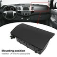thumbnail image 4 of LHD Dashboard Interior Storage Box 55042 0K020 Stylish Dashboard Interior Organizer Box Multipurpose Dashboard Air Vent Organizer Box Replacement for  Hilux Vigo, 4 of 8