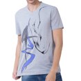 thumbnail image 4 of Camiseta moda Sunnimix Cuello en V Manga Corta Gray M, 4 of 8