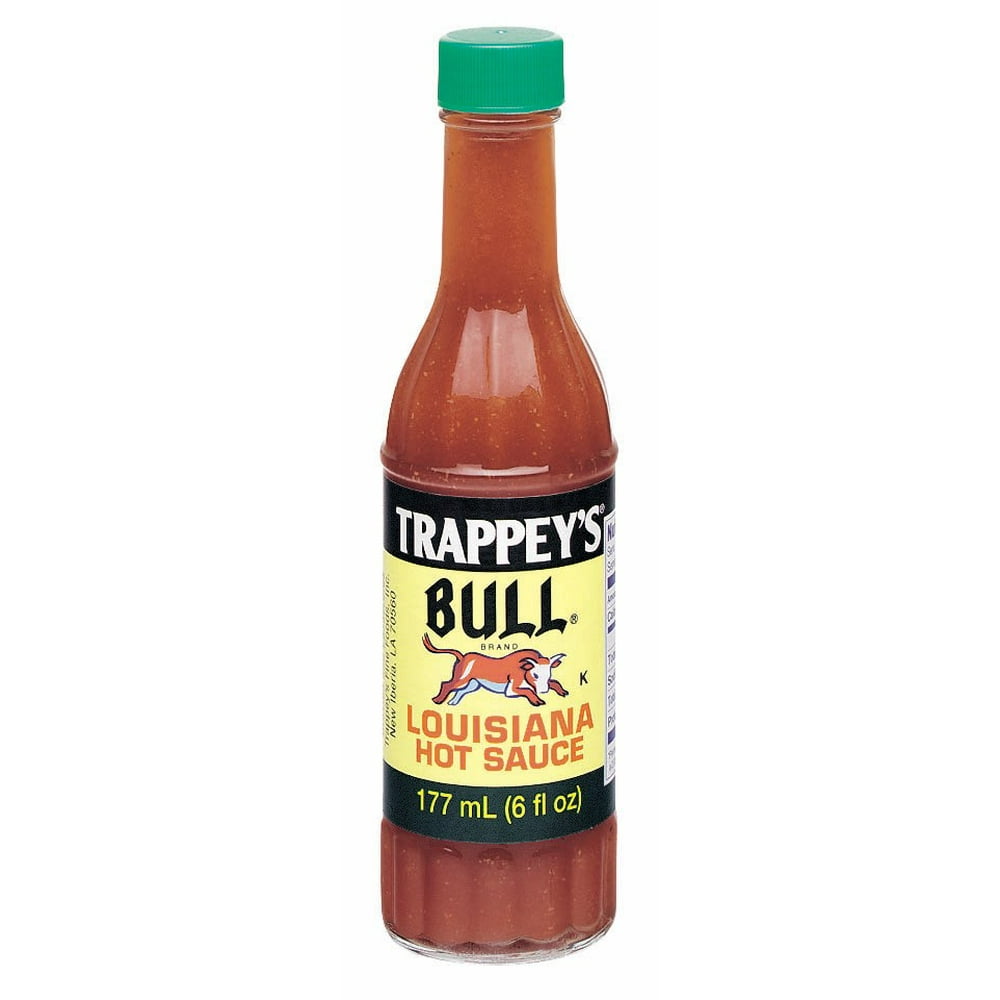 Trappey's Bull Louisiana Hot Sauce, 6 Oz