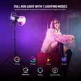 thumbnail image 3 of Lámpara de vídeo NEEWER FS230C, 230 W, LED RGB, 2500 K, 7500 K, 23000 lux, 3 of 9