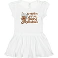 thumbnail image 3 of Inktastic Grandma And I Are Baking Buddies Girls Toddler Dress, 3 of 5