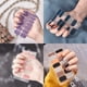 thumbnail image 2 of Ao T Nail art Strips Gel Polish Glitter Plaid Pattern, 2 of 4