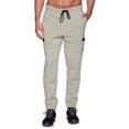thumbnail image 4 of RBX Active Men's Fleece Jogger Sweatpants With Patch Zipper Pockets, 4 of 4