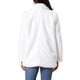 thumbnail image 3 of Abrigo de piel sintética para mujer INSPIRE CHIC, chaqueta de invierno de frente abierto, con solapa de muesca, de manga larga, esponjosa, con un botón, talla XL, blanca, 3 of 6