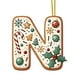 thumbnail image 1 of Lekihaqq Christmas Tree Decorations 26 Letters Acrylic Pendant Hanging Ornaments DIY Crafts for Home Holiday Xmas Decor, 1 of 5