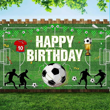 

Sports Flags for Room Guys Dog Banner Garland Easter Garden Flag Foreign Trade Border Soccer Birthday Background Fabric Soccer Field Boy Sports Birthday Party Decoration Banner Hanging Flag