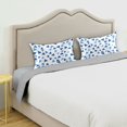 thumbnail image 5 of Haosy Satin Pillowcase for Hair and Skin Standard Cooling Silk Pillow Case with Envelope Closure Different Size Trian 20"x30", 5 of 9