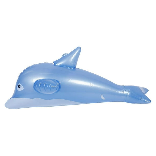 Inflatable Dolphin Pool Toys Suitable For Kids In Pool Party Decorations And Yards With Safety Features 1Pcs