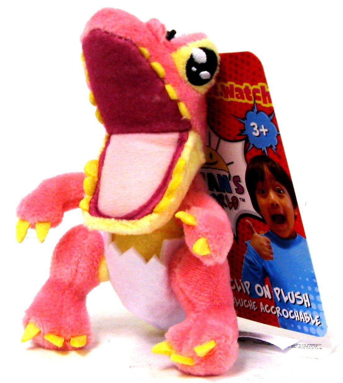 Ryan's World - Ryan Clip on Plush - Dino