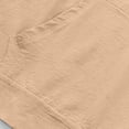 thumbnail image 7 of Chiccall Mens Short Sleeve Hoodie Drawstring Solid Color Breathable Tops Summer Casual Comfy Shirts with Pocket, 7 of 7