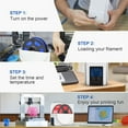 thumbnail image 2 of Printer Jet, Creative 3D Printer Spare Parts Filament Box Filaments Drying Storage Holder Filament Dryer PLA ABS PTEG Materials Case ,Fast Printing, 2 of 6