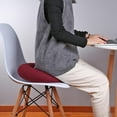 thumbnail image 7 of Yibooy Tailbone Pain Relief Donut Seat Cushion for Hemorrhoids Pressure Sores (Red), 7 of 7
