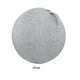 thumbnail image 3 of Inteprter Absorba el sudor Yoga Fitness Ball Cover Excelente permeabilidad al sudor Transpirabilidad Excelente sudor Cubiertas para muebles de jardín gris blanco 65cm, 3 of 6