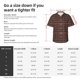 thumbnail image 5 of Balery Brown Gold Grid Camisas hawaianas de manga corta para hombre, camisas playeras de corte holgado, camisas de vacaciones con botones,Medium, 5 of 7