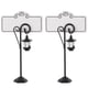 thumbnail image 1 of 2pcs Tarjetas de boda Tarjetas Soportes Tabla Imagen Soportes Mesa Menú Memo Clips, 1 of 6