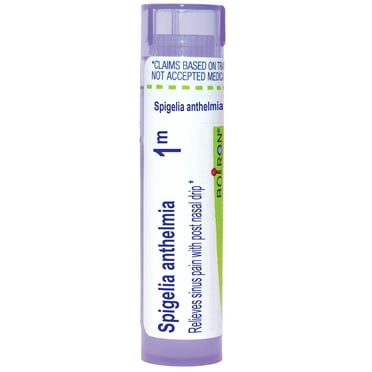 Boiron Spigelia Anthelmia 1M Homeopathic Single Medicine For Cough, Cold & Flu 80 Pellet