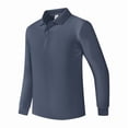 thumbnail image 4 of Enjoytime Shirts for Men Long Sleeve Collared Button Down Work Shirt Casual Classic Pullover Tops, 4 of 8