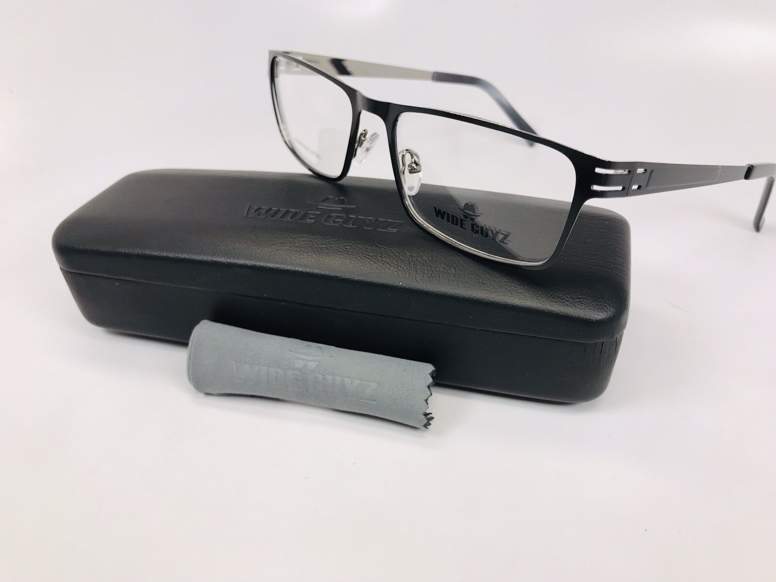 New Wide Guyz Brown & Gold RIP Eyeglasses, 60/17/150, for The Stylish Large Man WIDE GUYZ RIP – Eyemart Express main image 3