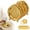 Gold, variant on Luxury Silver Coasters Set, 6-Piece Hotel Style Drink Coasters with Holder, Elegant Silver Room Accessories for Bar & Coffee Table Decor