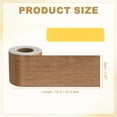 thumbnail image 2 of Uxcell Self-Adhesive Wood Grain Repair Tape with Scraper for Furniture Brown Wood 2"x33', 2 of 7