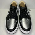 thumbnail image 4 of Ni - ke Ni - ke Air Jordan 1 Elevate Low SE Metallic Silver Toe DQ8561-001 Women's Size 11, 4 of 5