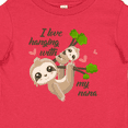 thumbnail image 4 of Inktastic Hanging with My Nana Boys or Girls Baby T-Shirt, 4 of 5